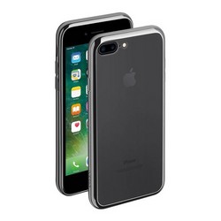 Чехол-накладка силикон Deppa Gel Plus Case D-85260 для iPhone 8 Plus/ 7 Plus (5.5) 0.9мм Графитовый глянцевый борт