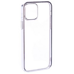 Чехол-накладка пластиковая Mutural Fasion&Simplism Protective Case для iPhone 12/ 12 Pro (6.1") Серебристый