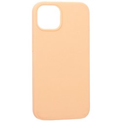 Накладка силиконовая MItrifON для iPhone 13 (6.1") без логотипа Персиковый