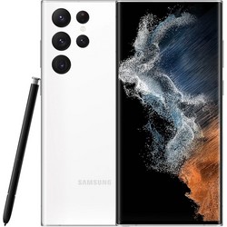 Samsung Galaxy S22 Ultra (SM-S908) 12/512 ГБ, белый фантом