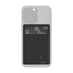 Чехол силиконовый Deppa для смартфонов с функцией держателя карт D-4730 Черный