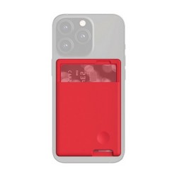 Чехол силиконовый Deppa для смартфонов с функцией держателя карт D-4732 Красный