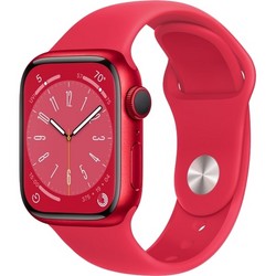 Apple Watch Series 8 GPS 41mm (PRODUCT)RED Aluminium (красный) MNP73