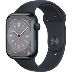 Apple Watch Series 8 GPS 45mm S/M/L Midnight Aluminium (тёмная ночь)