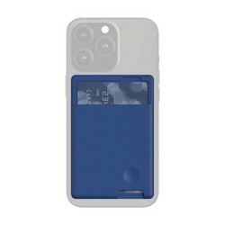 Чехол силиконовый Deppa для смартфонов с функцией держателя карт D-4731 Синий