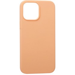 Накладка силиконовая MItrifON для iPhone 13 Pro Max (6.7") без логотипа Персиковый