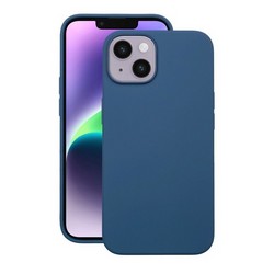 Чехол-накладка силикон Deppa Liquid Silicone Pro Magsafe Case D-88352 для iPhone 14 (6.1") Синий