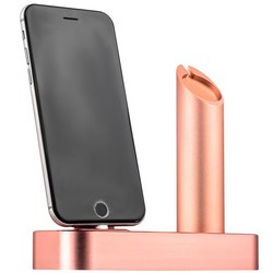 Док-станция COTECi Base1 Charging Cradle для Apple Watch & iPhone X/ 8 Plus/ 8 stand CS2045-MRG Pink-gold - Розовое золото