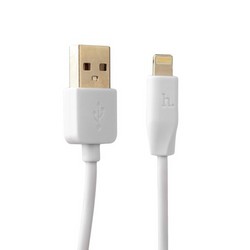 USB дата-кабель Hoco X1 Rapid Lightning (2.0 м) Белый