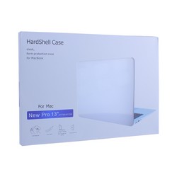 Защитный чехол-накладка HardShell Case для Apple MacBook Pro 13" (2011г.) A1278 матовая прозрачная