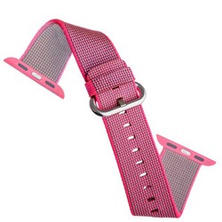 Ремешок COTECi W11 NYLON BAND (WH5215-PK-42) для Apple Watch 44мм/ 42мм Pink - Розовый