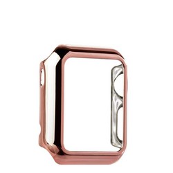 Чехол пластиковый COTECi Soft case для Apple Watch Series 1 (CS7015-MRG) 38мм Розовое золото