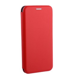 Чехол-книжка кожаный Fashion Case Slim-Fit для Samsung A6 (2018) Red Красный