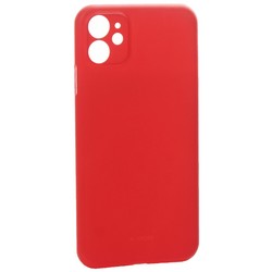 Чехол-накладка пластиковая KZDOO Air Skin 0.3мм для Iphone 11 (6.1") Красная