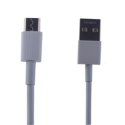 USB дата-кабель Remax Chaino Series Cable (RC-120m) MicroUSB 2.1A круглый (1.0 м) Белый