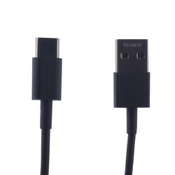 USB дата-кабель Remax Chaino Series Cable (RC-120a) Type-C 2.1A круглый (1.0 м) Черный