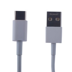USB дата-кабель Remax Chaino Series Cable (RC-120a) Type-C 2.1A круглый (1.0 м) Белый