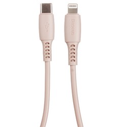 USB дата-кабель Baseus Colorful Type-C - Lightning 18W (480Mbps) (CATLDC-04) 1.2м Pink Розовый песок
