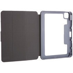 Чехол-подставка Mutural Folio Case Elegant series для iPad Pro (12.9&quot;) 2021г. кожаный (MT-P-010504) Серо-лавандовый