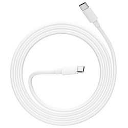 USB дата-кабель Hoco X51 High-power 100W charging data cable Type-C to Type-C (20V-5A, 100Вт Max) 2.0 м Белый