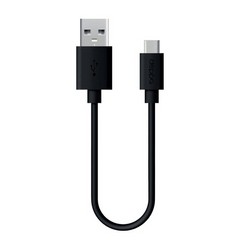 USB дата-кабель Deppa D-72301 USB A - USB Type-C (USB 2.0/ 2.4А) 1.2м Черный