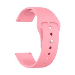 Ремешок силиконовый Deppa Band Silicone D-47173 универсальный для Watch 20мм Розовый