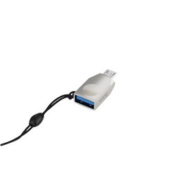 Адаптер Hoco UA10 Converter USB-A/ MicroUSB Черный