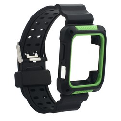 Ремешок COTECi W39 Integrated Movement Band (WH5267-BG) для Apple Watch 40мм/ 38мм 42мм Черно-Зеленый