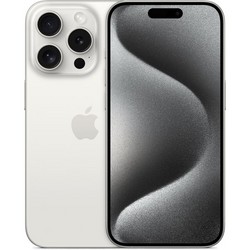 Apple iPhone 15 Pro 1TB nano SIM + eSIM White Titanium (белый титан)