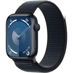 Apple Watch Series 9 GPS 45mm Midnight Aluminium Sport Loop (тёмная ночь)