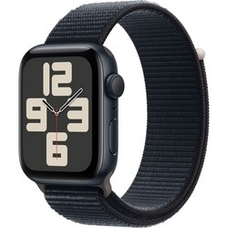 Apple Watch SE 2023 GPS 44mm Midnight Aluminium Sport Loop (тёмная ночь)