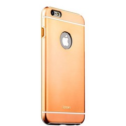 Накладка металлическая iBacks Ares Armour Aluminum Case для iPhone 6s Plus/ 6 Plus (5.5) (ip60282) Champagne Gold