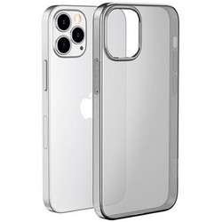 Чехол силиконовый Hoco Light Series для iPhone 15 Pro (6.1") тонкий TPU 0,8mm Дымчатый