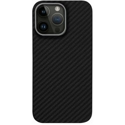 Чехол-накладка кевлар KZDOO Magsafe Kevlar для Iphone 15 Pro Max (6.7") Черный