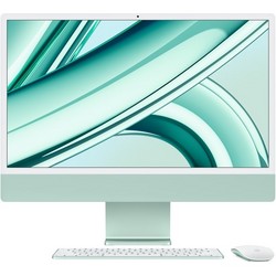 Apple iMac 24" Retina 4,5K 2023 MQRN3 (Apple M3, 10-Core GPU, 8 Гб, 256 Гб SSD, зеленый)