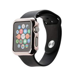 Чехол пластиковый COTECi Soft case для Apple Watch Series 3/ 2 (CS7031-MRG) 42мм Розовое золото