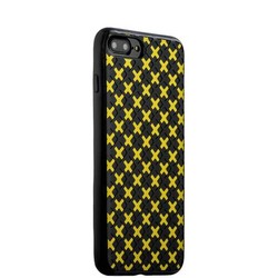Чехол-накладка силиконовый COTECi College Case для iPhone 8 Plus/ 7 Plus (5.5) CS7036-BY Черно-желтый