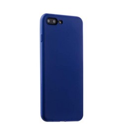 Чехол-накладка силикон Soft touch Deppa Gel Air Case D-85272 для iPhone 8 Plus/ 7 Plus (5.5) 0.7мм Синий