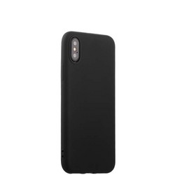 Чехол-накладка силиконовый J-case Delicate Series Matt 0.5mm для iPhone XS/ X (5.8") Черный
