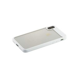 Накладка Baseus ARAPIPHX-SB02 пластиковая Suthin Case для iPhone XS/ X (5.8") Прозрачная с силиконым белым бортом