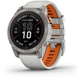 Garmin Fenix 7 Pro Sapphire Solar Fog Gray Orange (010-02777-21)