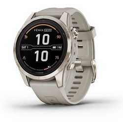 Garmin Fenix 7S Pro Sapphire Solar Soft Gold (010-02776-15)