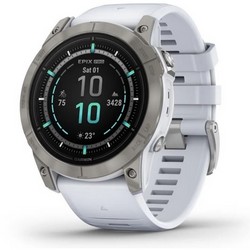 Garmin epix Pro (Gen 2) Sapphire Edition 51 mm White (010-02804-11)