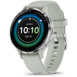 Garmin Venu 3S Silver Stainless Sage Grey (010-02785-01)