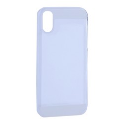 Чехол-накладка Black Rock Air Robust пластик прозрачный для iPhone XS/ X (5.8") силиконовый борт (800063) 1060ARR01 Белый