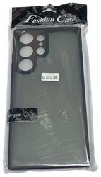 Чехол пластиковый Fashion Case для Samsung S23 Ultra Дымчатый