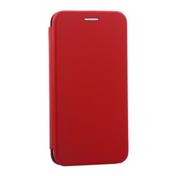 Чехол-книжка кожаный Innovation Case для iPhone XS/ X (5.8") Красный