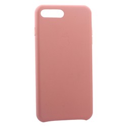 Чехол-накладка кожаная Leather Case для iPhone 8 Plus/ 7 Plus (5.5") Pink - Розовый