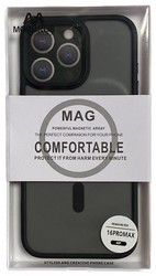 Чехол-накладка MOSBROS Eushield Magnetic Series Iphone 16 Pro (6.3&quot;) Black