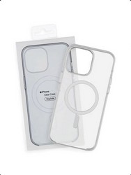 Чехол пластиковый Clear case Magsafe с анимацией для iPhone 16 Pro (6.3&quot;) Прозрачный